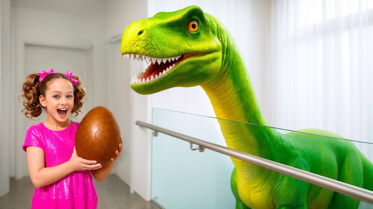 Magic Portal: Save the Big City from Dinosaurs!