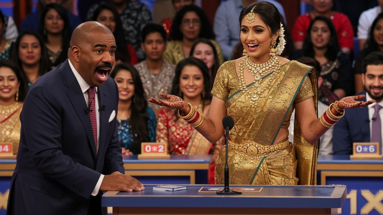 Indian Woman SHOCKS Steve Harvey With Her MARRIAGE STORY