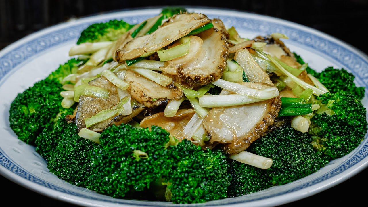 油泡鮮鮑片，多國語言CC字幕｜Fresh abalone slices soaked in oil, multi-language CC subtitles