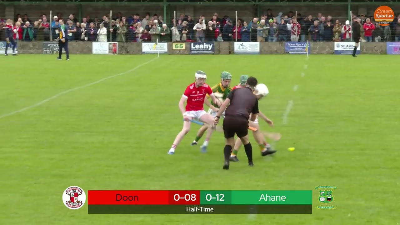 2025 09 07 Doon v Ahane   Limerick Premier Minor Hurling Final Highlights