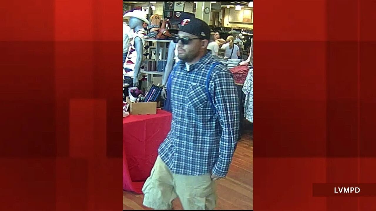 Las Vegas police search for suspect in &lsquo;high-value&rsquo; retail theft