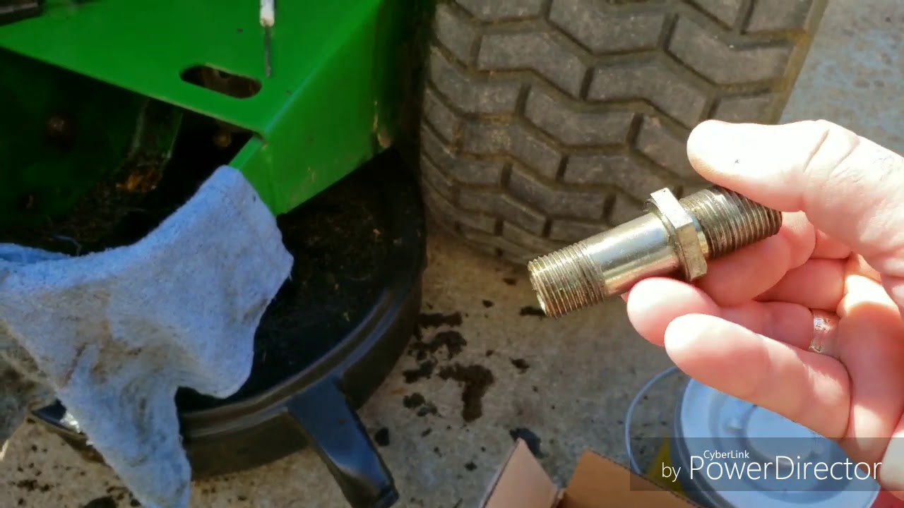 JOHN DEER , Kawasaki V-Twin Oil Leak