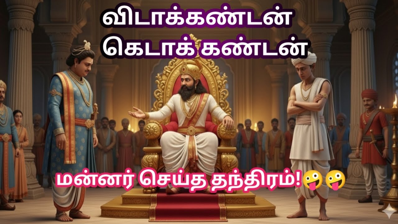 விடாக்கண்டன் கொடாக்கண்டன் தமிழ் கதைகள் Tamil Moral Stories #tamilanimation  #stories  #3danimation