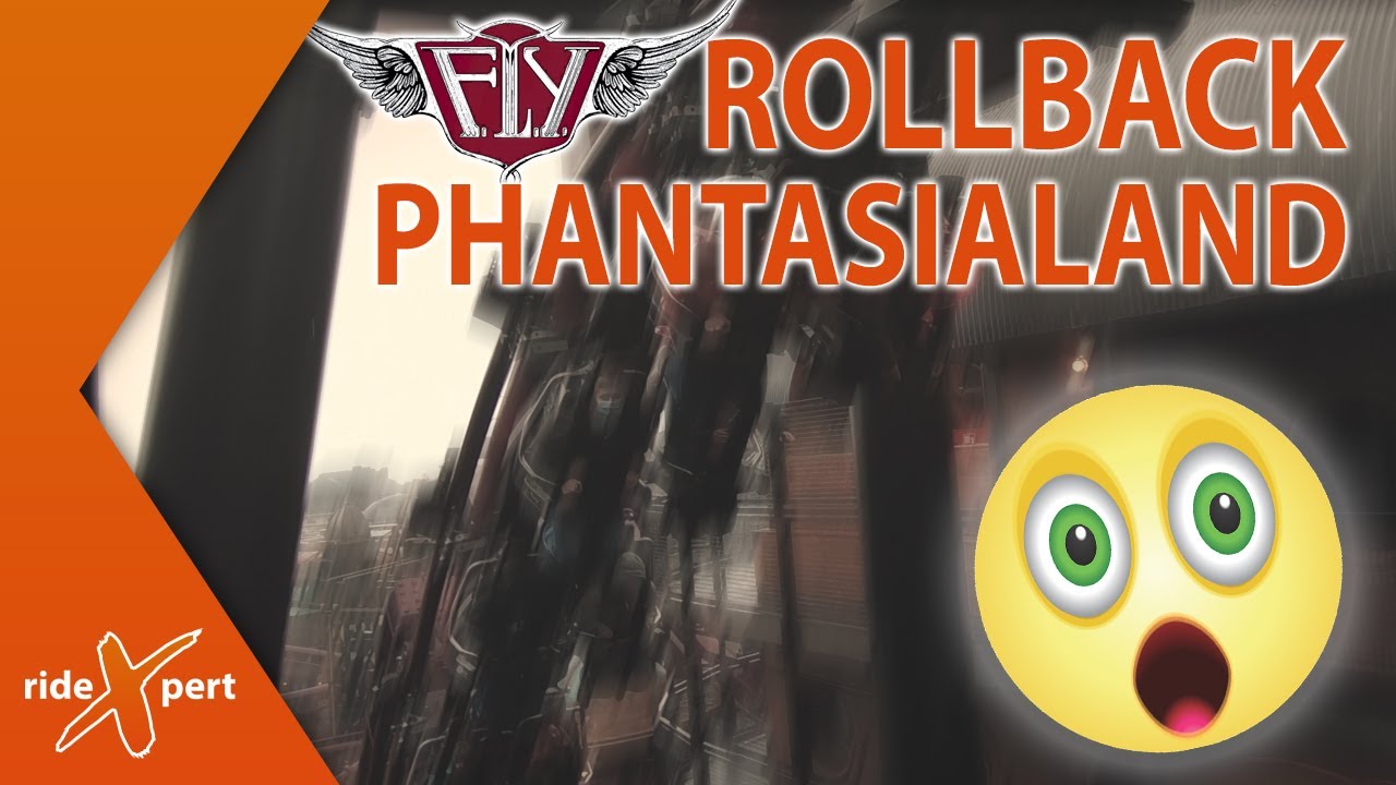 Rookburgh F.L.Y. + Rollback FLY Fail - Phantasialand - Cinematic Video