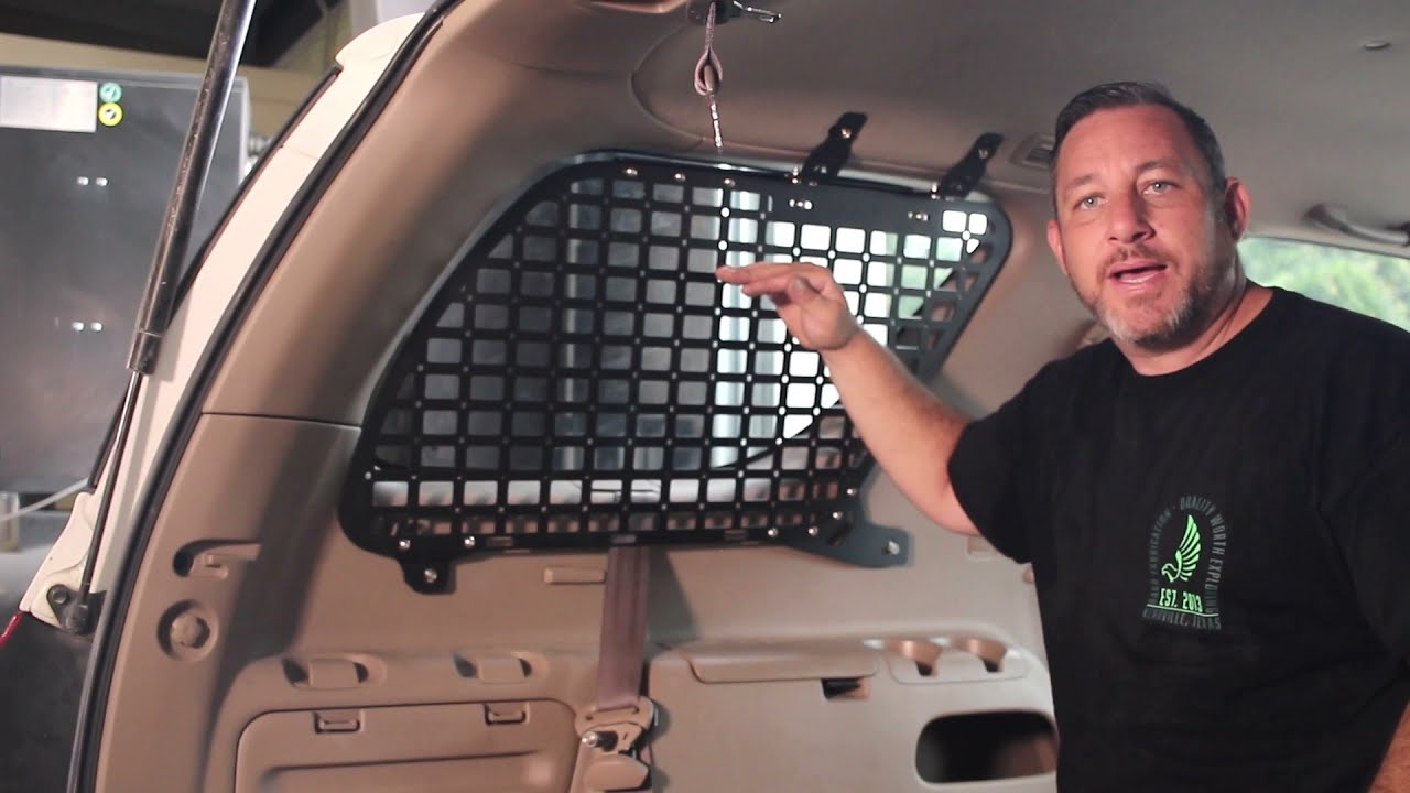 1st Gen Sequoia Molle Panel Install | Rago Fabrication