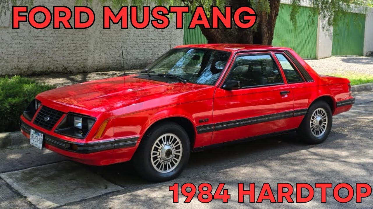 Mustang 1984 Hardtop, Un Auto Que Agarraron a Billetazos!