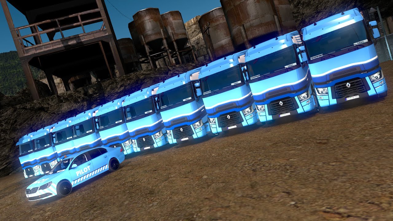 TeamAudi Summer Convoy 2020 | Snail Transport | 20200705