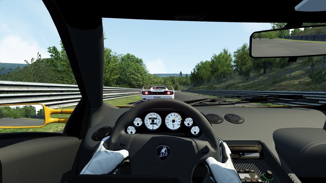 Lamborghini Diablo SV vs Ferrari F-50 / Nürburgring / Assetto Corsa