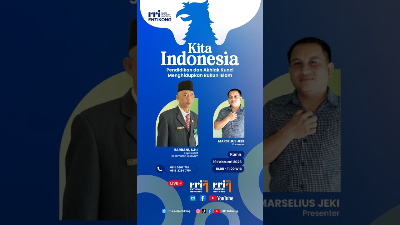 PENDIDIKAN DAN  AKHLAK KUNCI MENGHIDUPKAN RUKUN ISLAM
