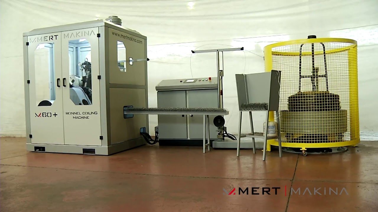 M-60 Bonnell Spring Coiling Machine