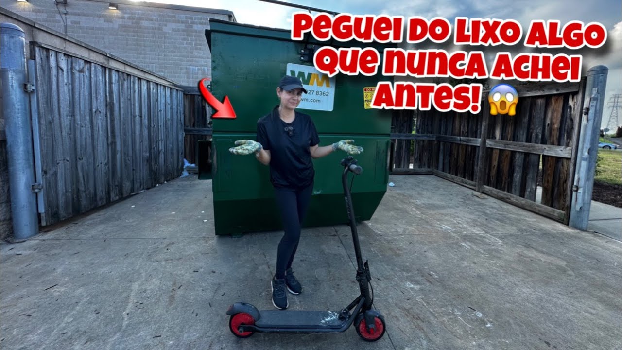 Peguei do lixo dos EUA algo que nunca achei antes! 😱