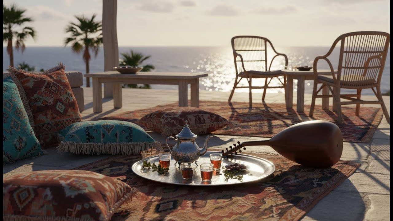 Mediterranean Guitar Lounge 🎸 Relaxing Atmosphere