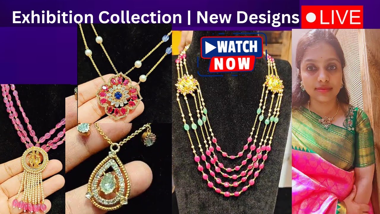 Light Weight gold jewellery | Bangalore Exhibition Collection | Essence Jewels @brideessentials