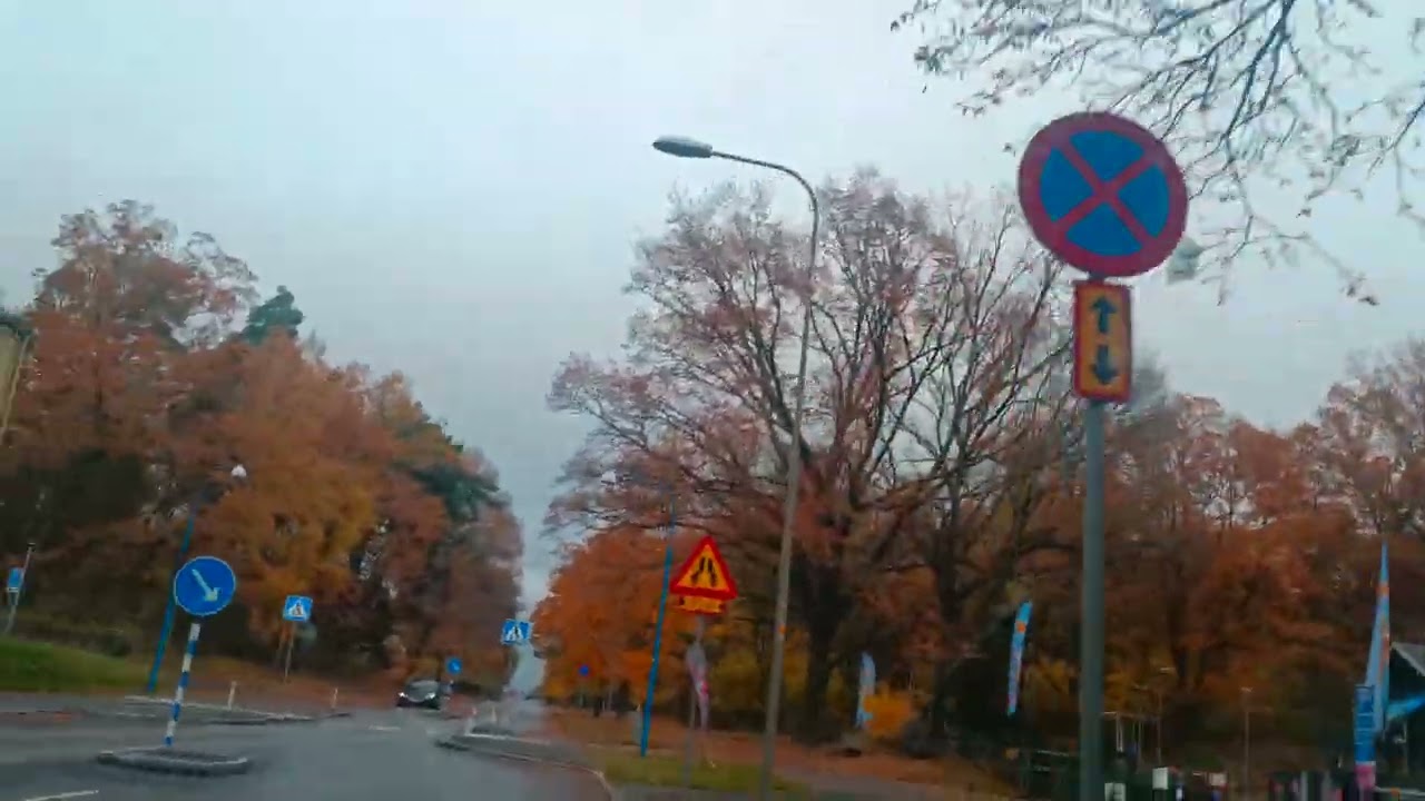 Suburbs Of Stockholm - H&auml;gersten/ Liljeholmen South Side Sweden - Driving Around Tour