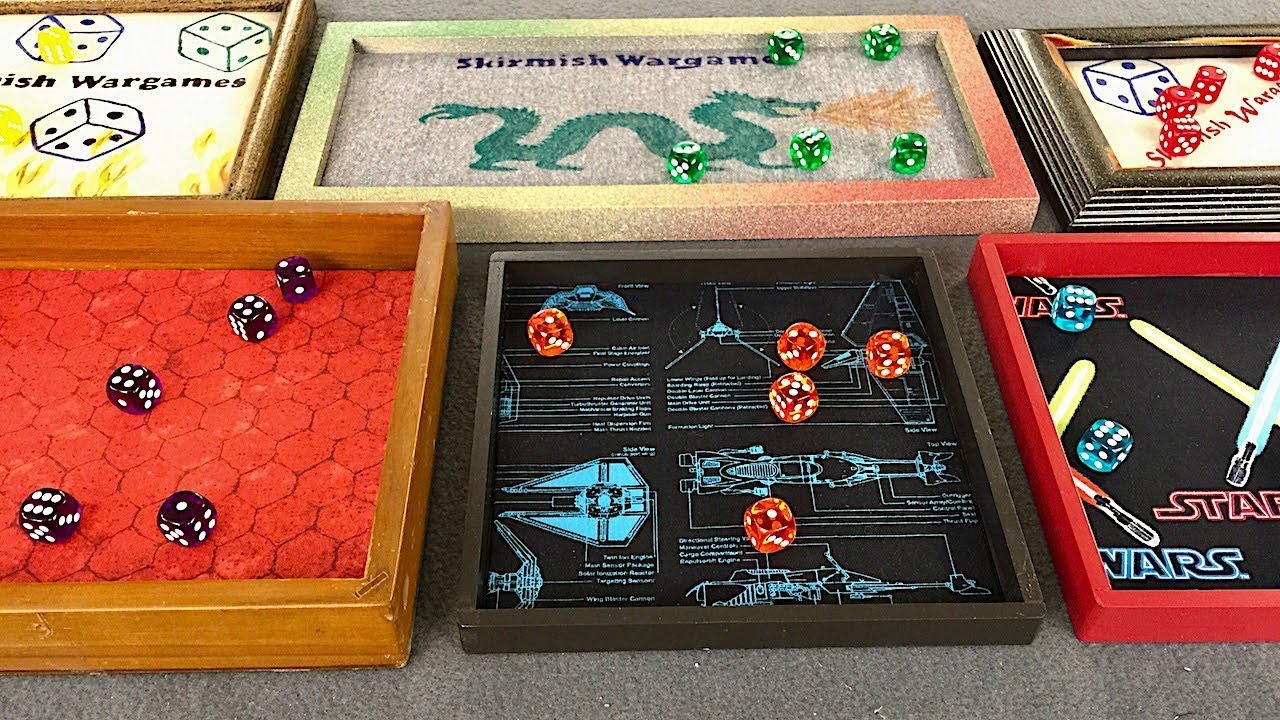 DIY Wargaming Dice Trays