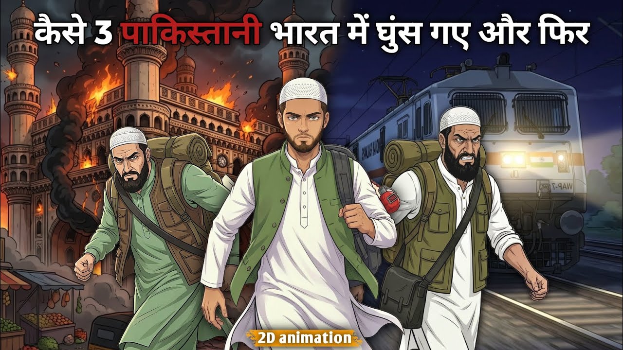 Kaise 3 Pakistani Bharat Me Ghuns Gye | Pakistan ki mastermind plan | Documentary 