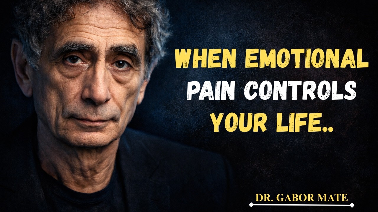 When Emotional Pain Controls Your Life | Dr Gabor Mate Motivational Speech