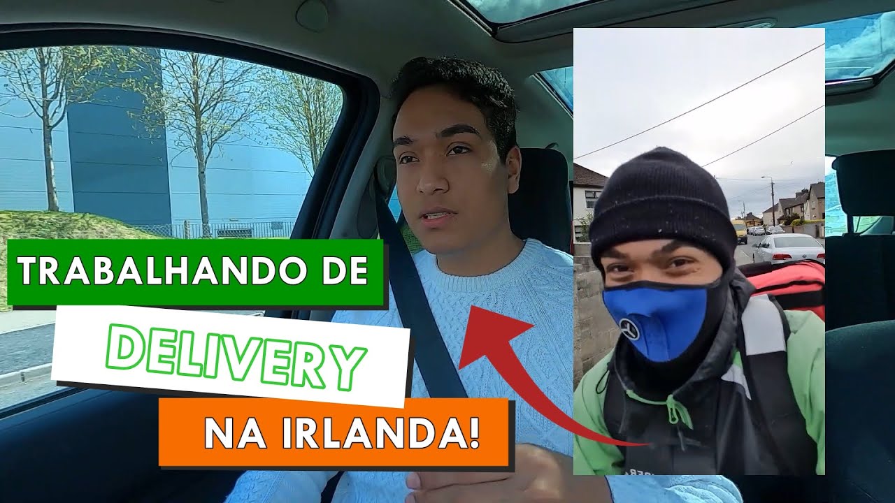 7h de DELIVERY NA IRLANDA! Quanto ganha?