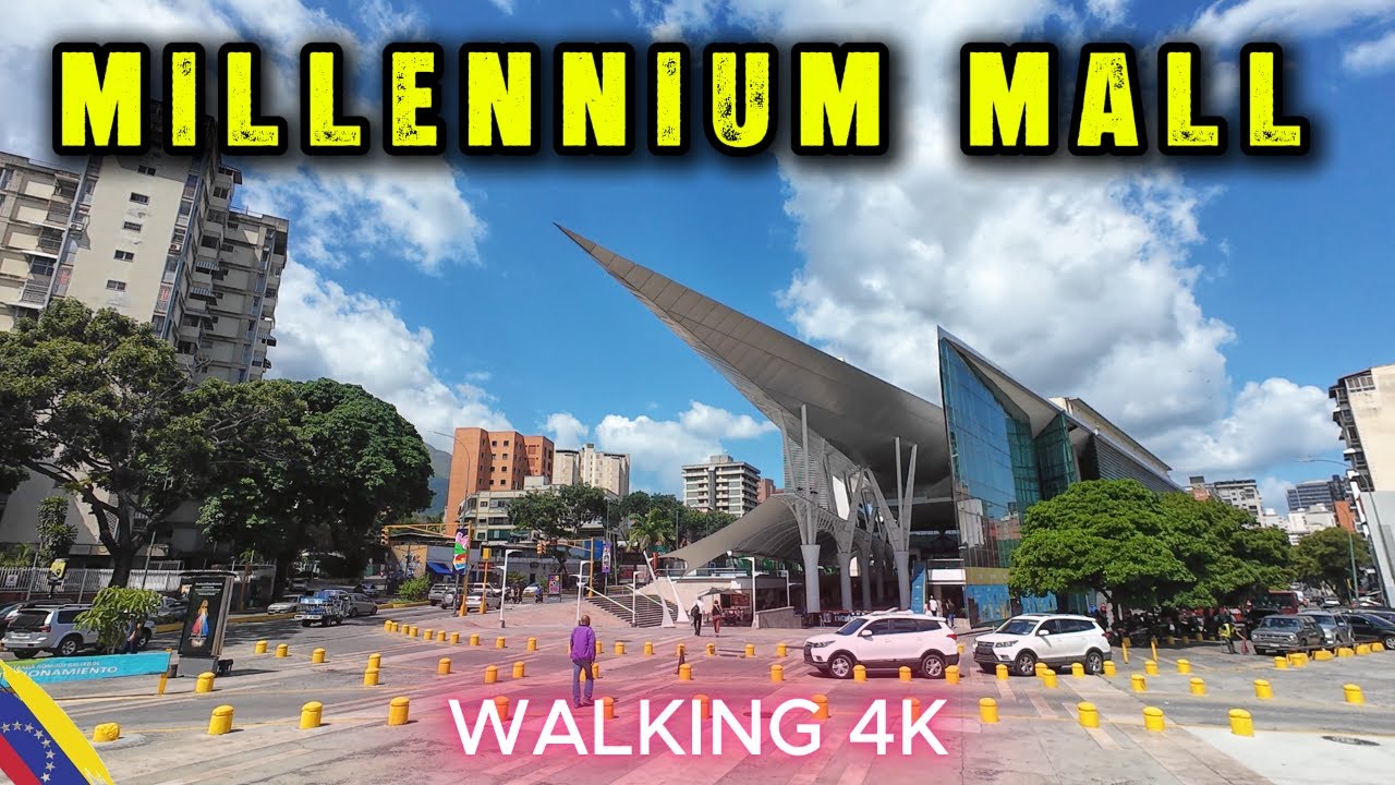 ¡NO vas a creer COMO encontré eL MILLENNIUM MALL! CARACAS WALKING TOUR 4K