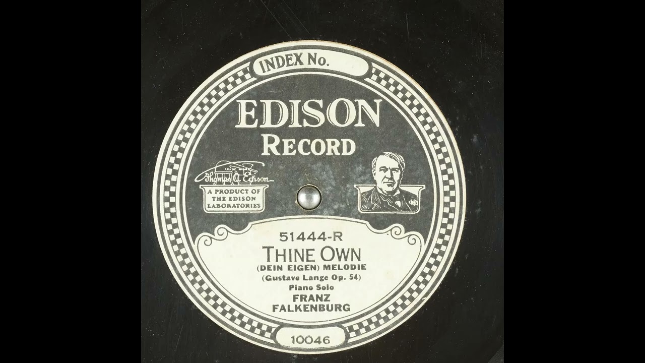 Thine Own (Dein Eigen) Melodie - Franz Falkenburg