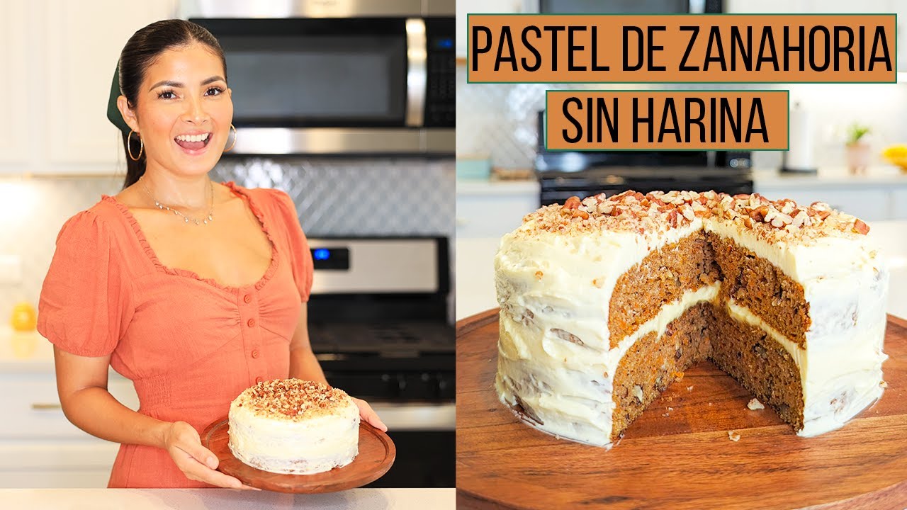 EL MEJOR PASTEL DE ZANAHORIA SIN HARINA DE TRIGO | Bessy Dressy