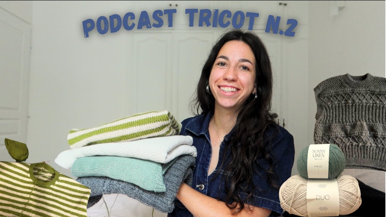 podcast tricot n°2 ~ la folie des pulls sans manches || ingrid slipover, maggie vest, amy top