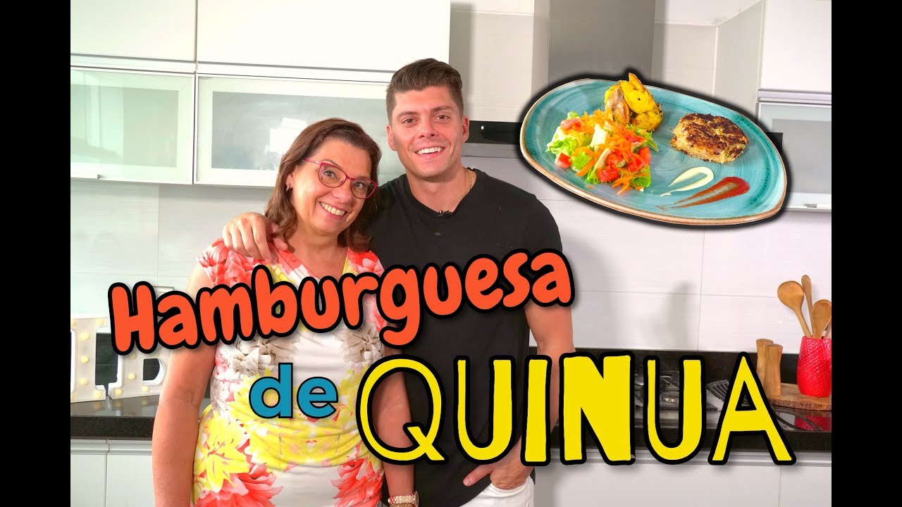 Hamburguesa de Quinua con mi Mamá
