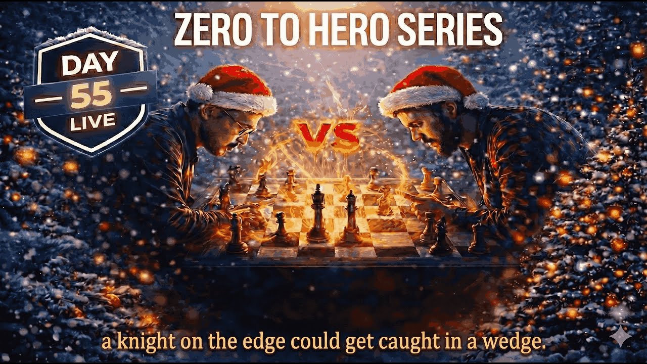 CHESS ZERO TO HERO SERIES DAY 55 BY ANAND SIR #chess #trending #shots #chesslive #livestreaming