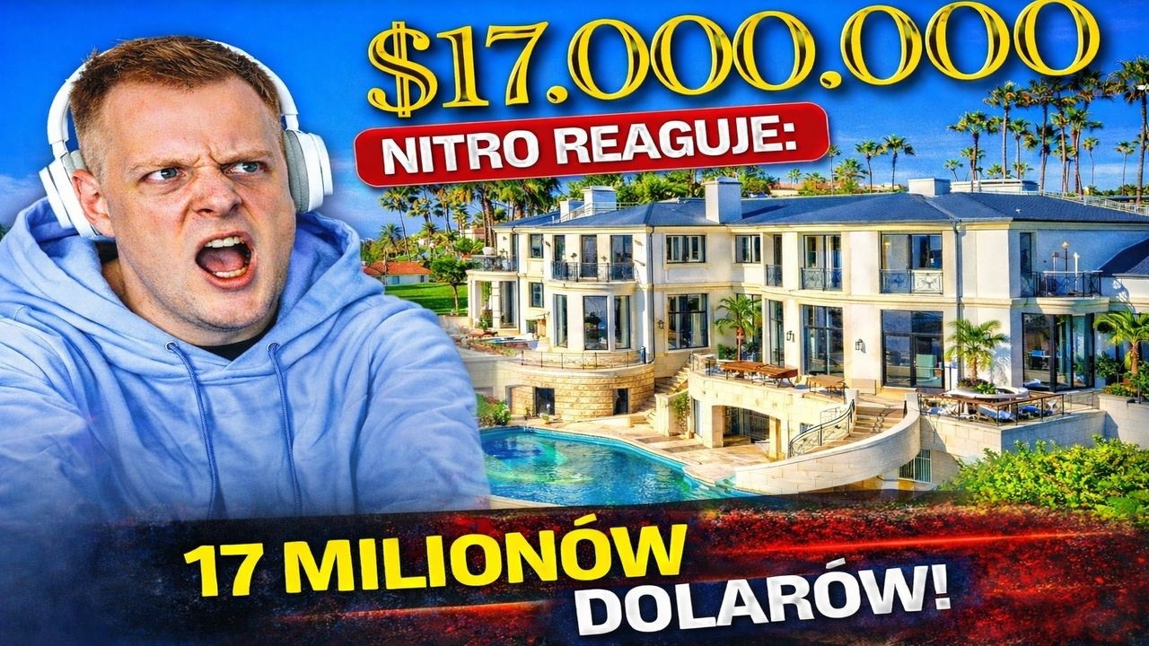 Dom za 17 MILIONÓW dolarów?! Nitro ogląda luksusowy kosmos 😳