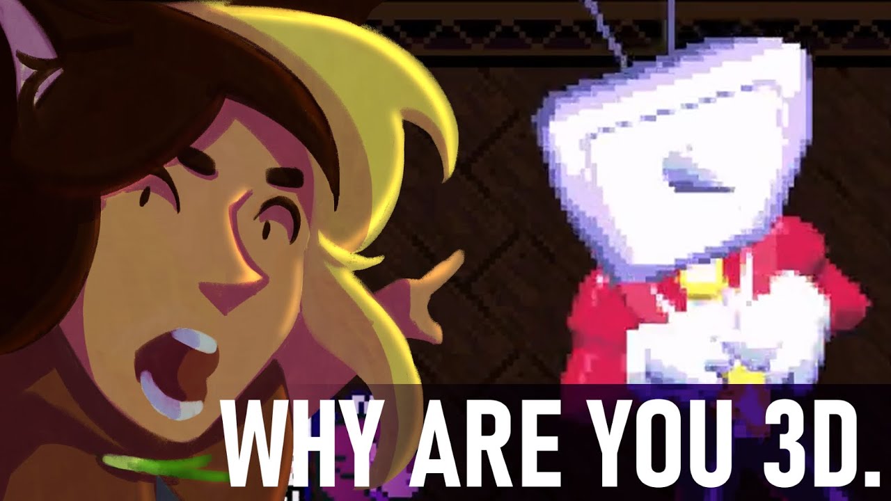 mostly blind deltarune chapter 3 longplay!