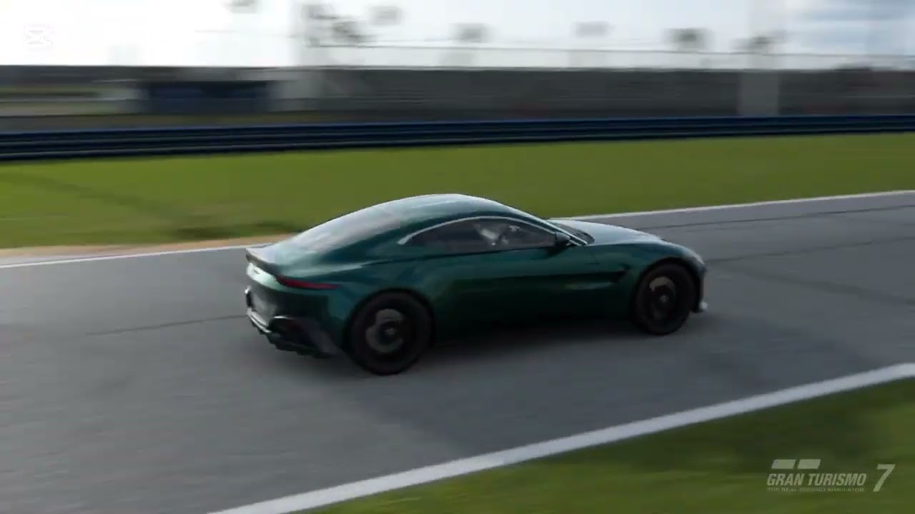The new Aston Martin in the 1.57 update in gt7!!!