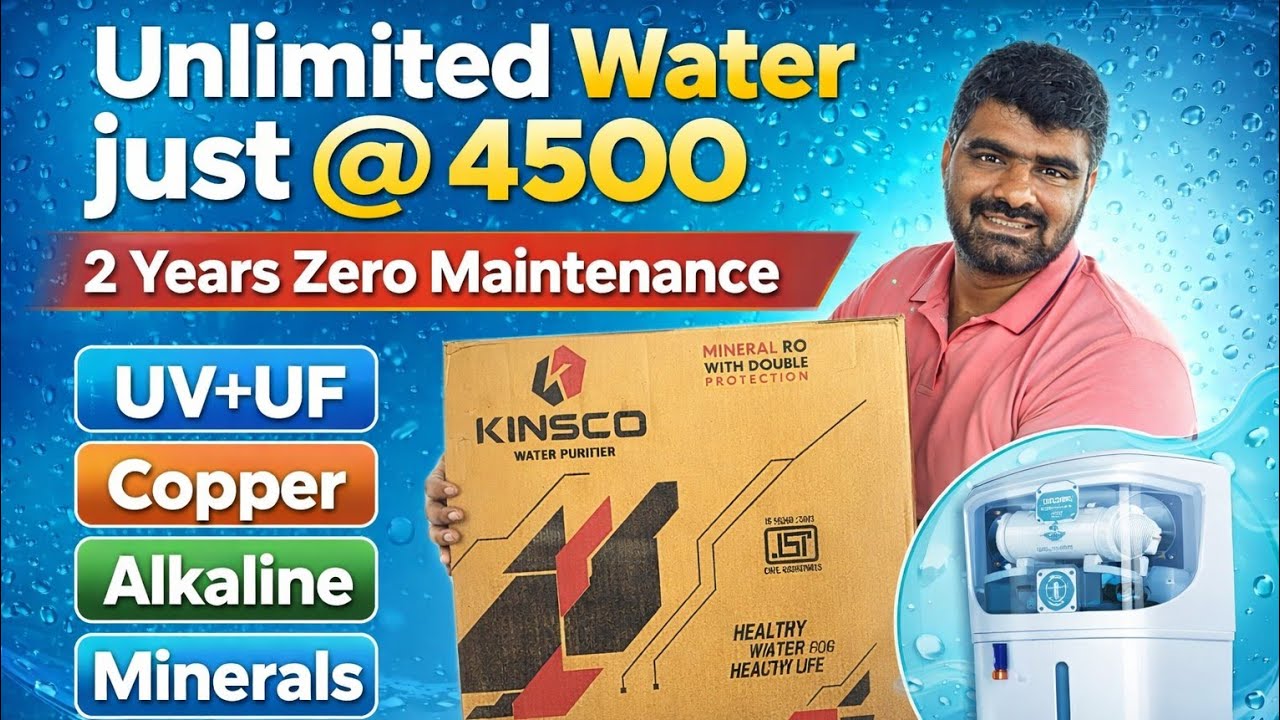 The Best Budget Alkaline Water purifier just @4500