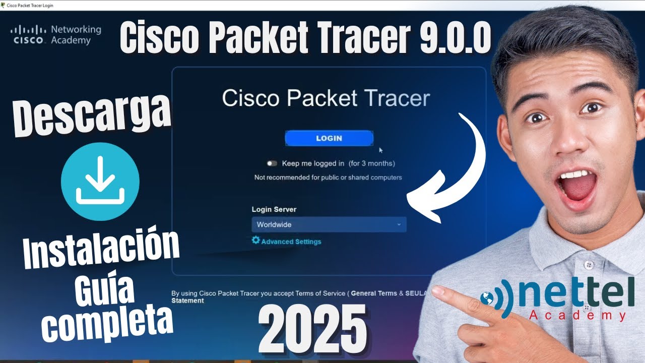 Cómo descargar e instalar Cisco Packet Tracer 9.0.0 (2025) | Novedades y guía paso a paso
