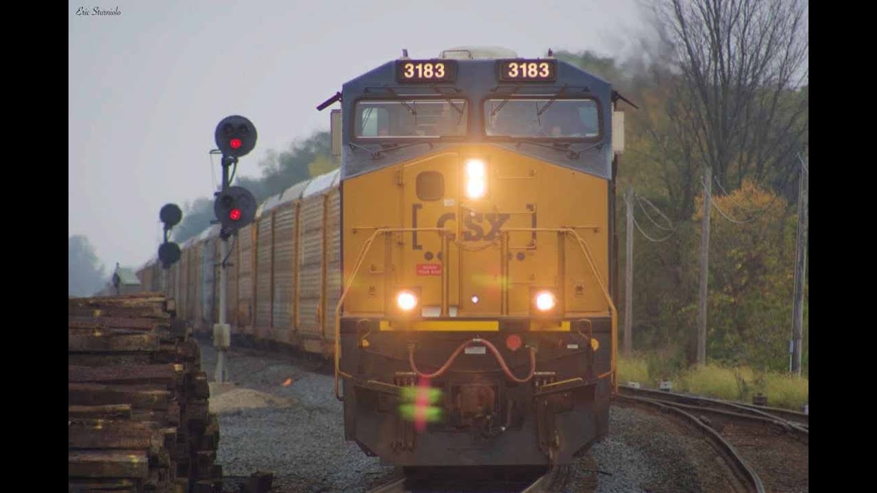 Railfanning in Northwestern Ohio - October 11, 2017