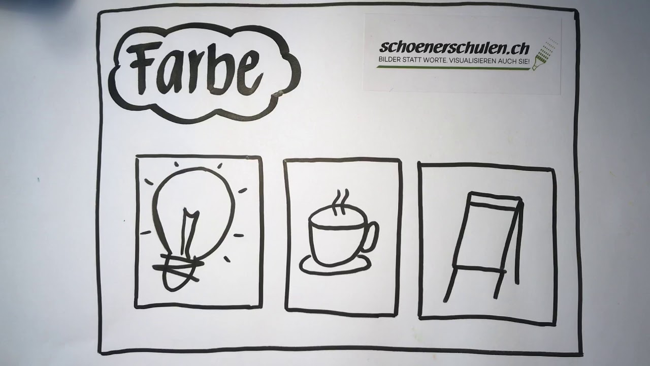 Farbe aufs Flipchart bringen!