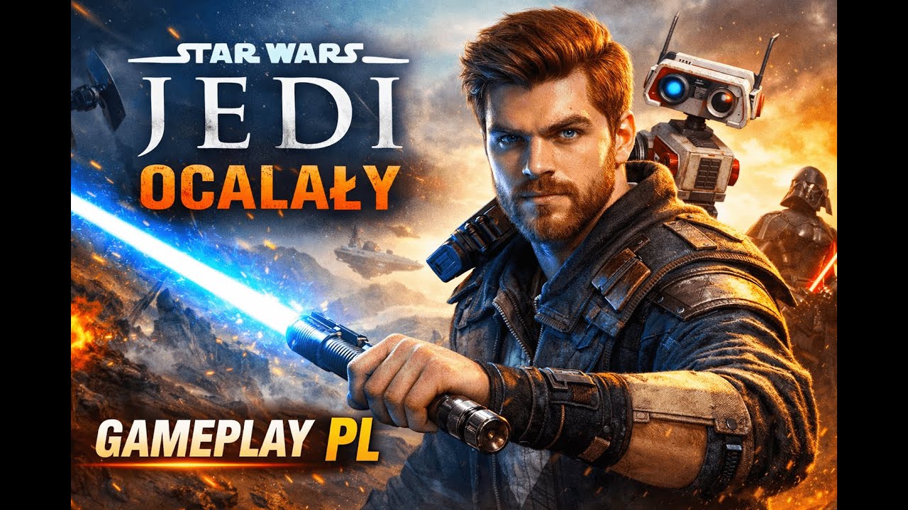 Star Wars Jedi: Ocalały – Gameplay PL|Historia Cala Kestisa | Let’s Play - Zniszczony księżyc.