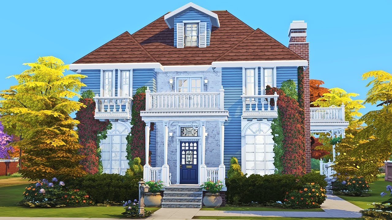 Secret Spy's House || The Sims 4: Speed Build || Part 1