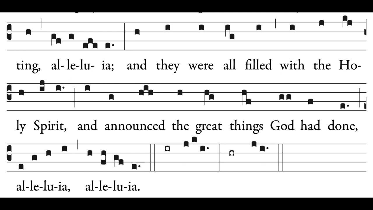 Pentecost Communion Antiphon