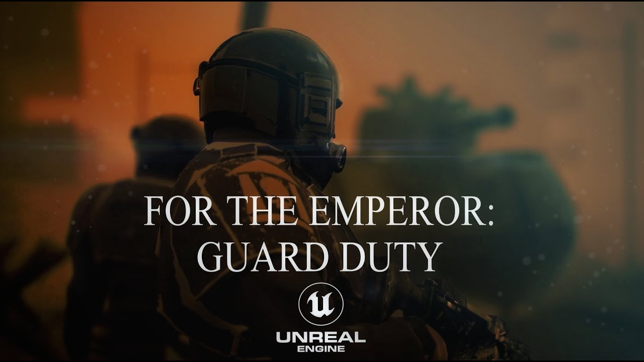 FOR THE EMPEROR: GUARD DUTY | Warhammer 40k Animation