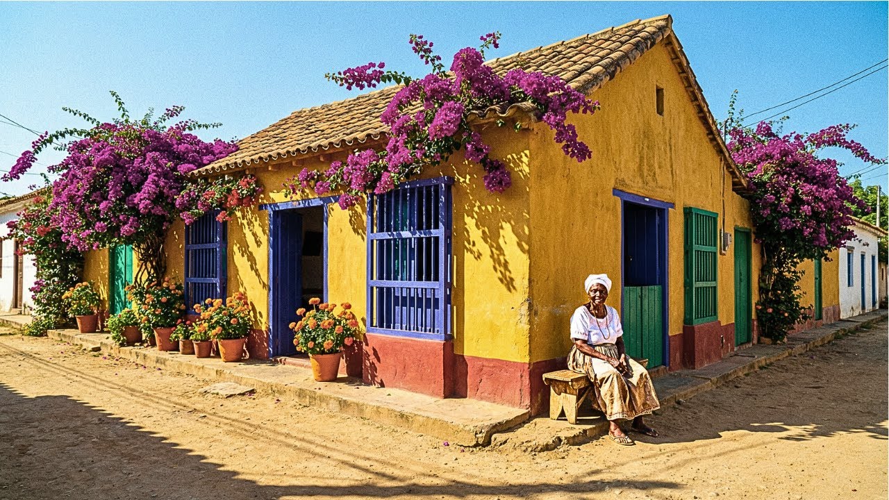 Así era el interior de una casa real en Cartagena en 1810 (Reconstrucción por IA)