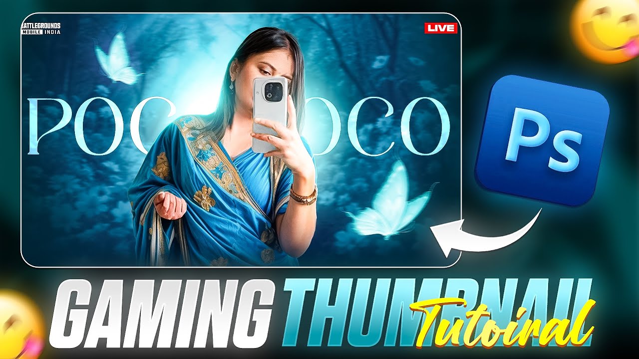 How to Make Thumbnails Like Payal Gaming 🔥 | Photoshop Tutorial