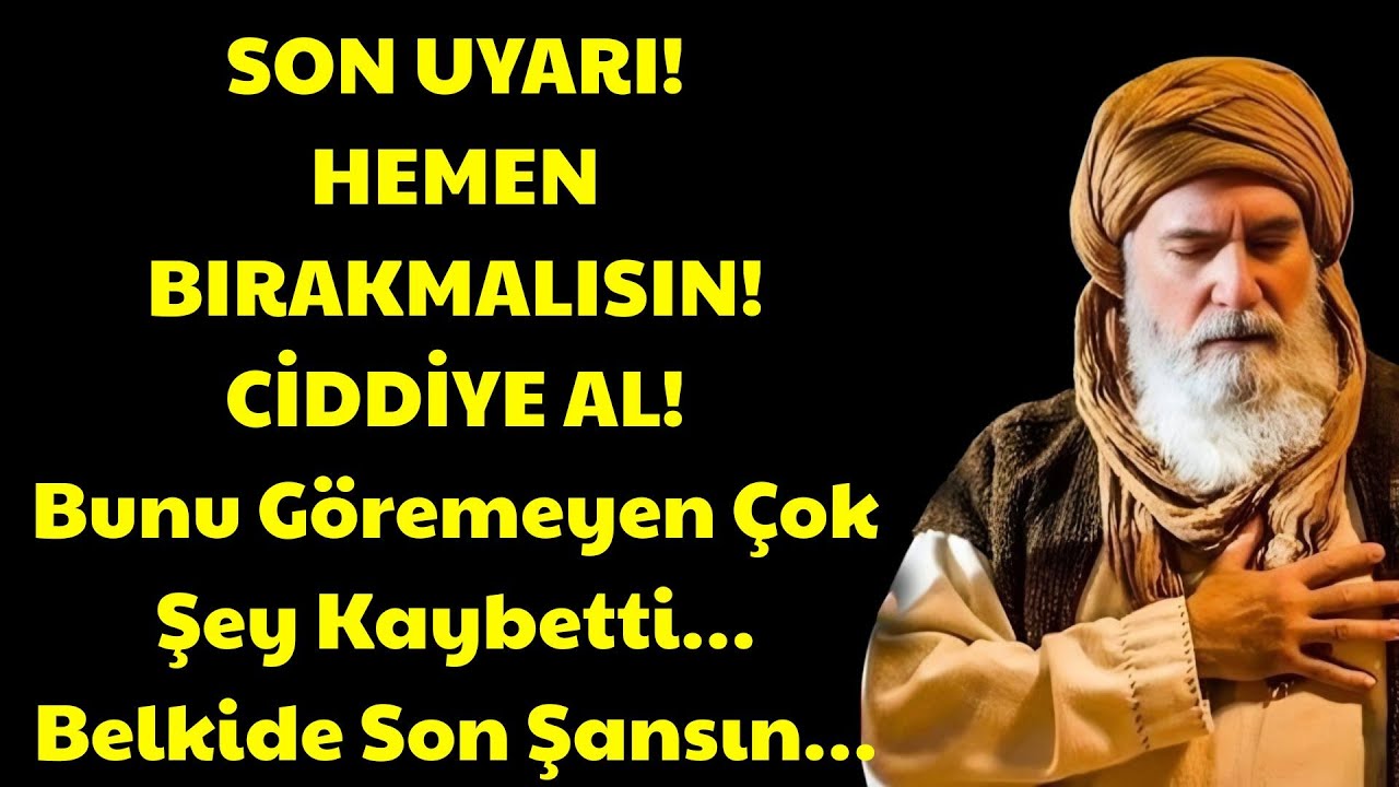 Allah’ın Sana Bizzat Gönderdiği 3 Uyarı – Dikkat Etmezsen Çok Şey Kaybedersin!  | Ibn Arabi