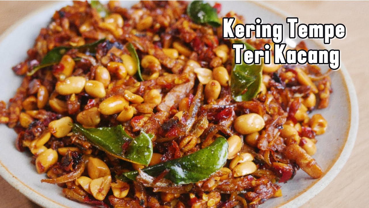 Kering Tempe Teri Kacang Renyah & Tahan Lama | Gurih Manis Pedas