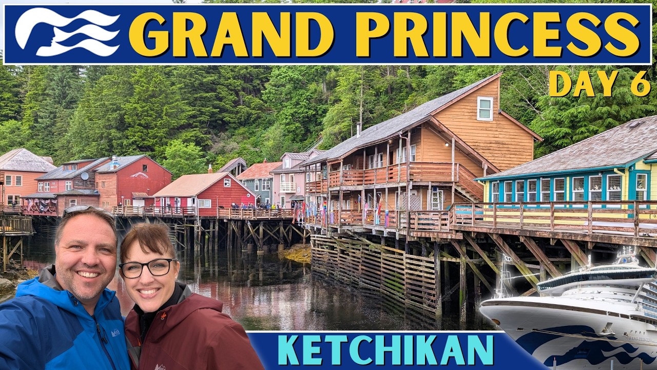 Grand Princess Alaska Cruise - Exploring Ketchikan, Duck Tour & Creek Street | Day 6 🛥️
