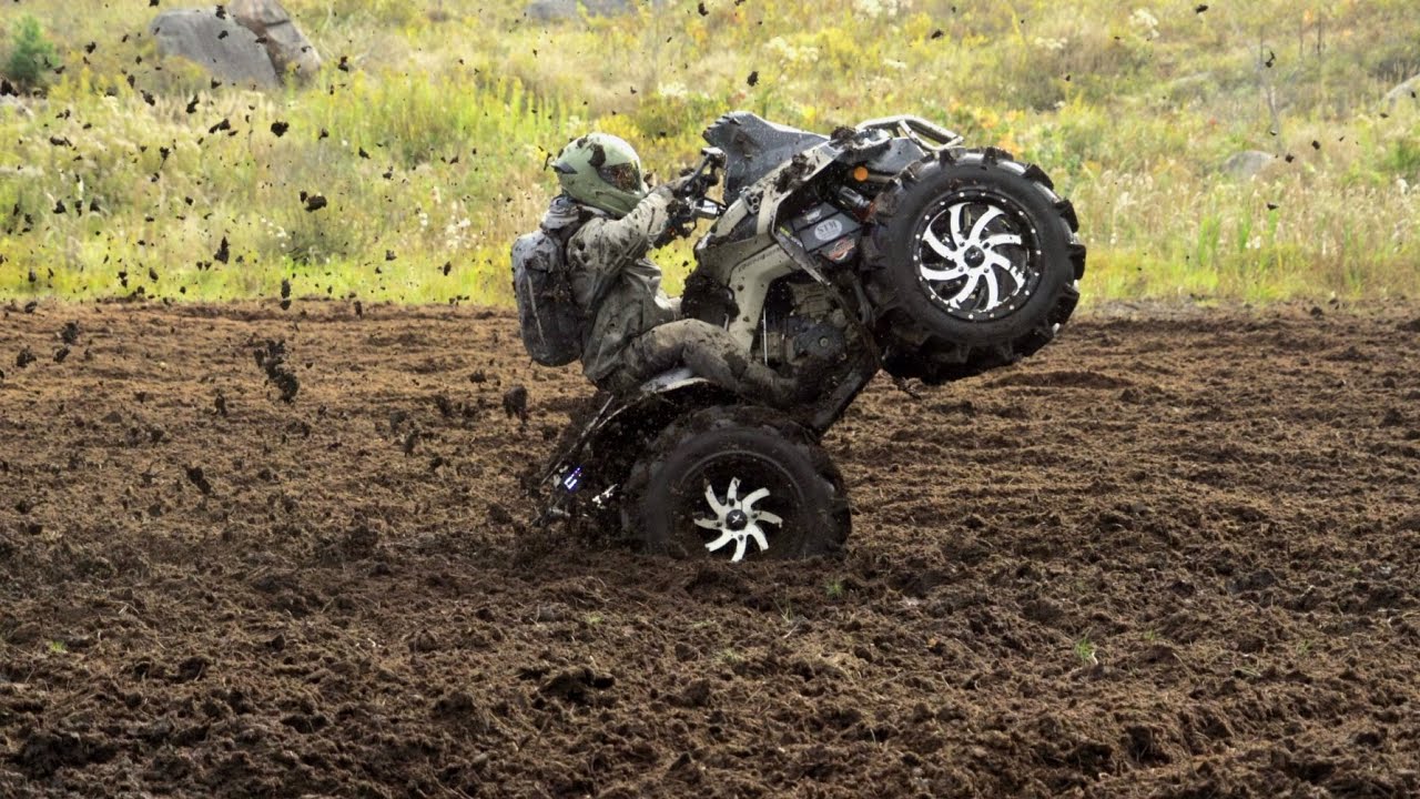 На колеса!!! (Outlander XMR 850 и Renegade XMR1000r Skeg Rip)