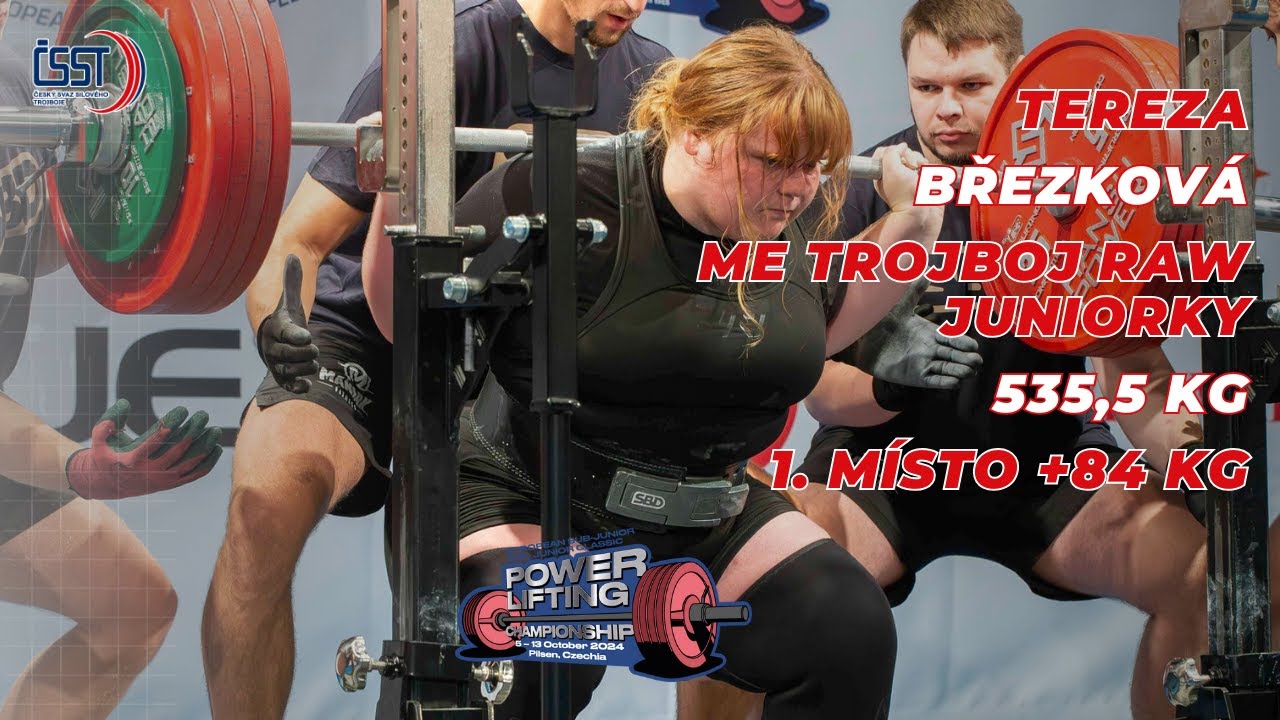 Tereza Březková po Mistrovství Evropy v silovém trojboji juniorů a ml. juniorů RAW 2024 - rozhovor