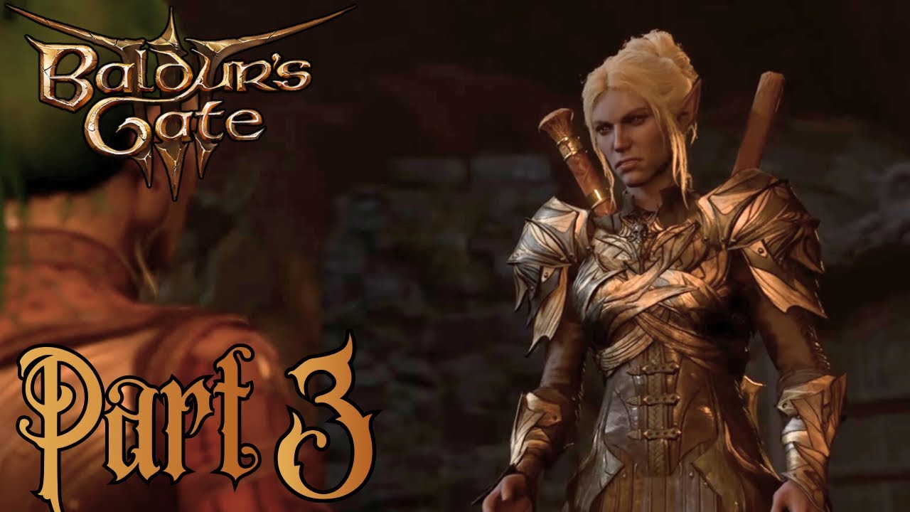 baldurs gate 3 part 3 goblin slaying (blind)