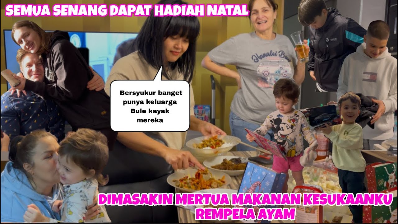 HADIAH NATAL TAHUN INI ADALAH BERSYUKUR MEMILIKI KELUARGA INI