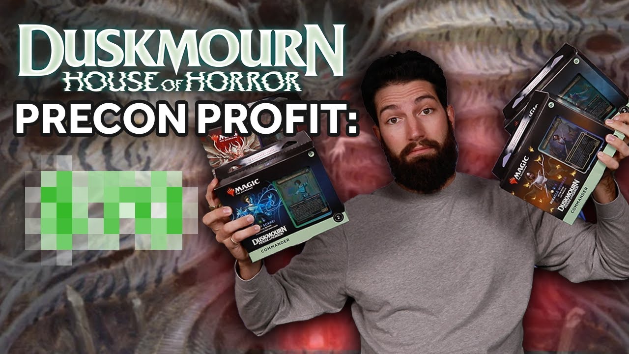 Reselling ALL Duskmourn Precons: How Much Did I Make? Part 2