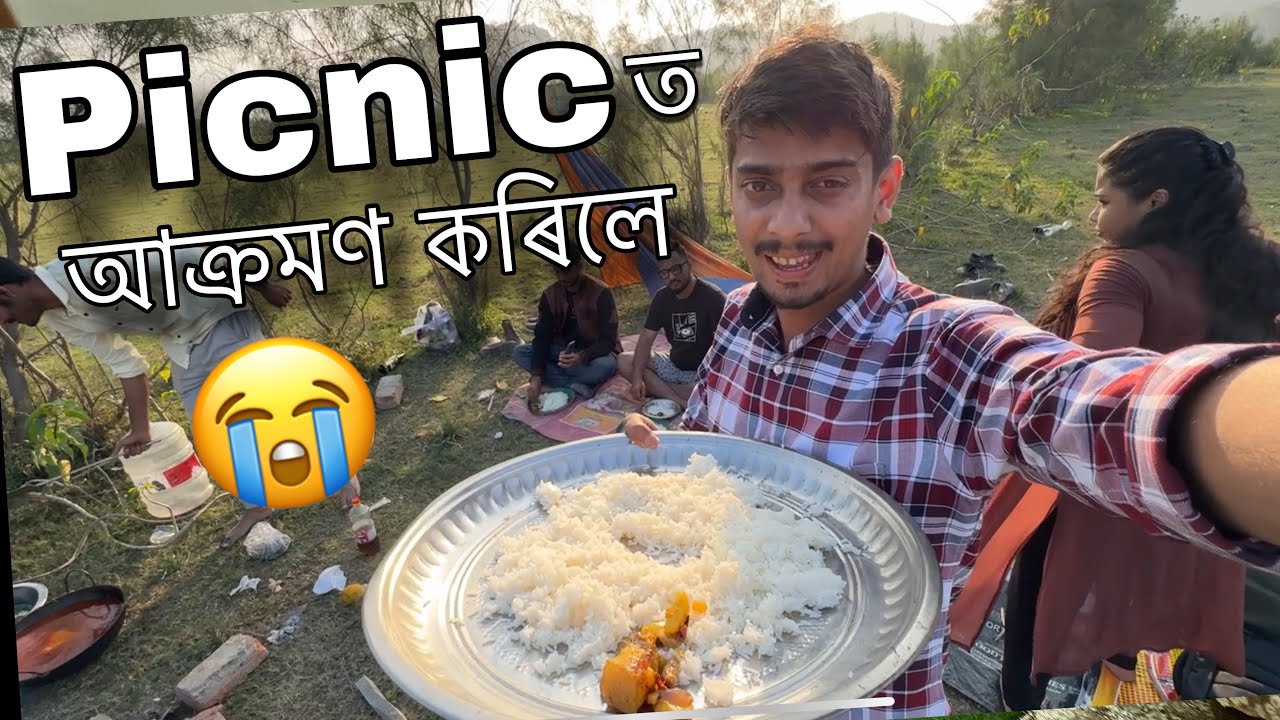 মৌৰ বাবে picnic এৰি পলালো আমি - danger in our Picnic